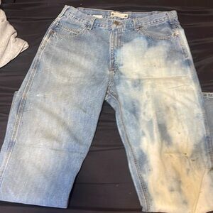 Carhartt pants half acid washed and tempered 36x34